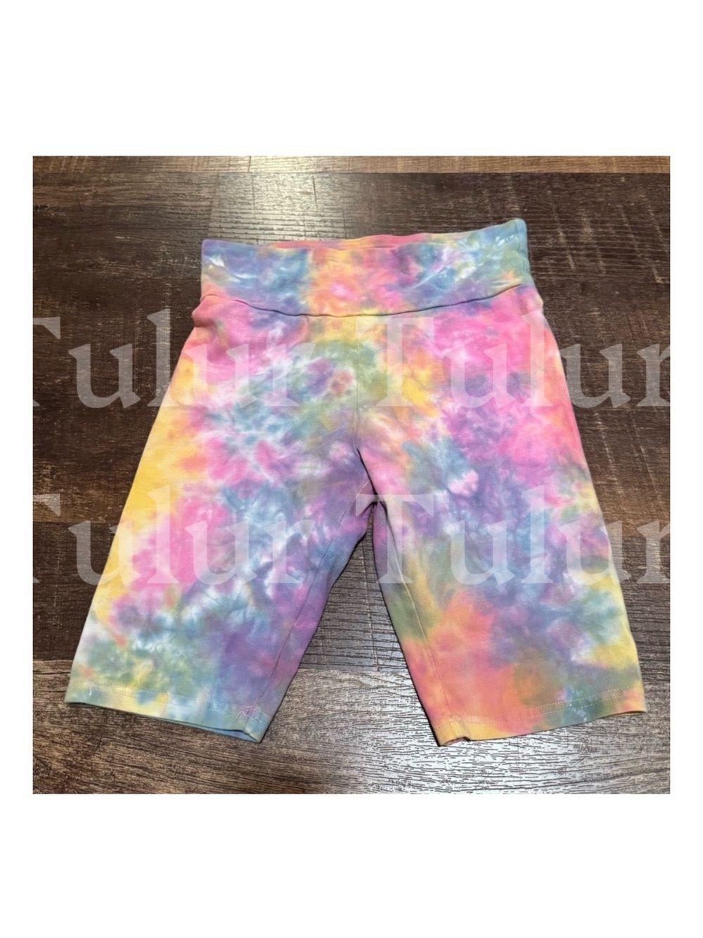 Wild Fable High Rise Rainbow Tie Dye Bike Shorts S